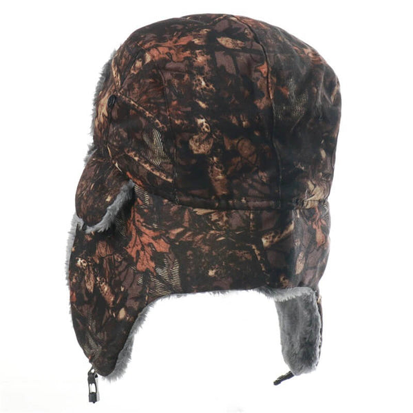 Chapeau russe camouflage