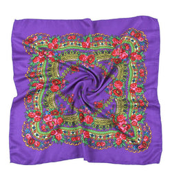 Foulard cheveux russe