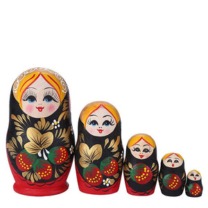 Matriochka artisanat russe poupee de chiffon poupée gigogne en bois