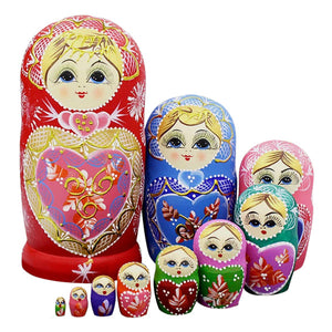 Poupée russe en bois avec figurines d'animaux Funimals InnovaGoods 11  Pièces - Autres - à la Fnac