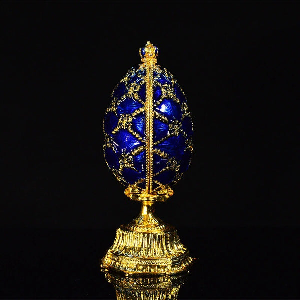 Oeuf de Fabergé bleu